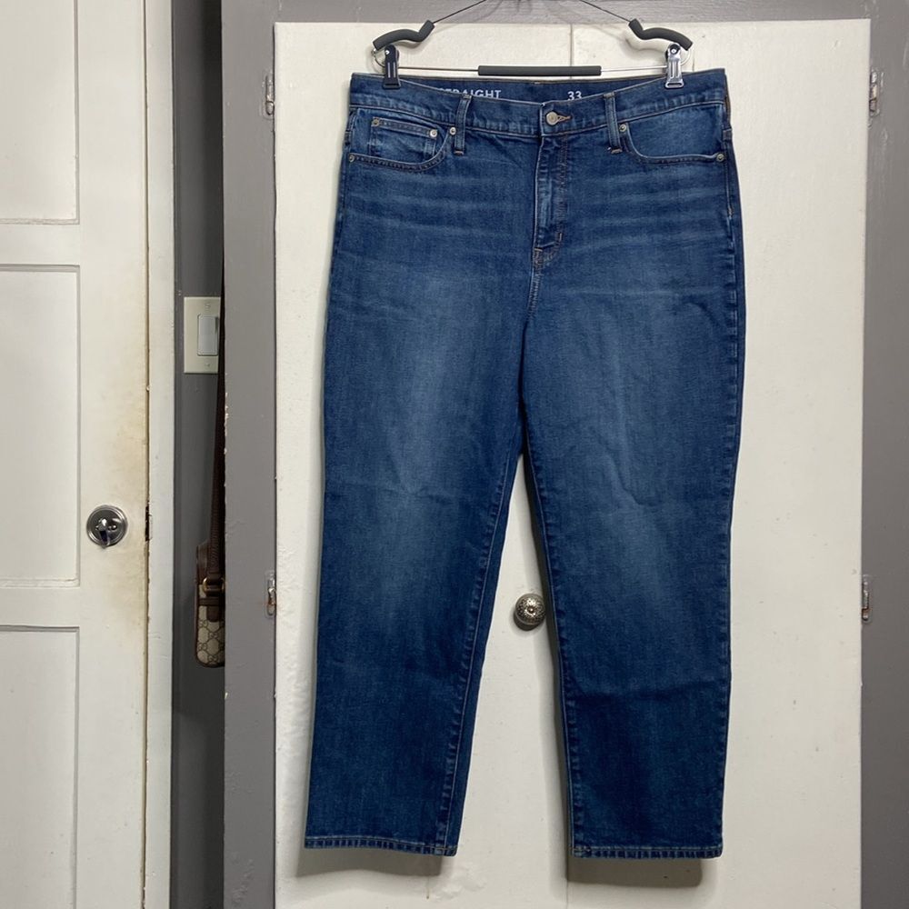 J Crew Jeans Womens Size 33 Classic Vintage All Day Stretch Med Wash